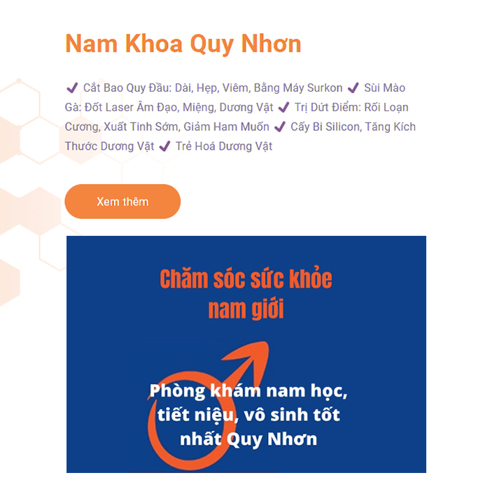 Phòng khám Nam Khoa Quy Nhơn